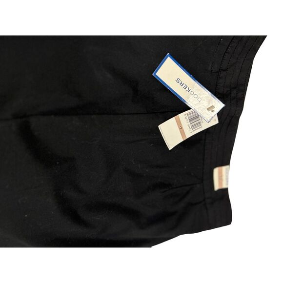 Dockers Women’s Size 12 Black Skort Front Pockets - Picture 9 of 13